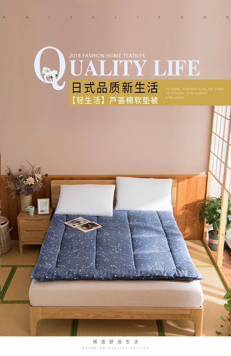 Flomingo Tatami матрас из матраса для ленивых моющиеся коврики складной матрас для гостиной/пола студенческий спальный матрас для общежития