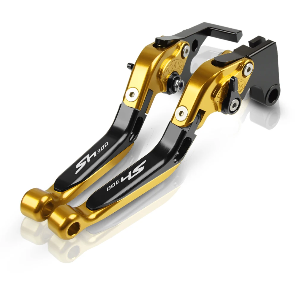 Для HONDA SH300 SH 300 с логотипом аксессуары для мотоциклов рычаг регулируемые складные расширенные мотоциклетные тормозные рычаги сцепления - Цвет: 2015-2018 S1000XR