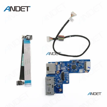 

DC-IN RJ45 LAN Ethernet Board Jack Power Card Interface Cable For Lenovo ThinkPad E531 04X1080 DC02C003D00 NBX00018D00 NS-A046