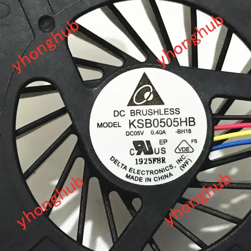 Delta Electronics KSB0505HB BH18 DV6 6000 6100TX Сервер вентилятор охлаждения|server fan|dc 5v fan5v dc fan |