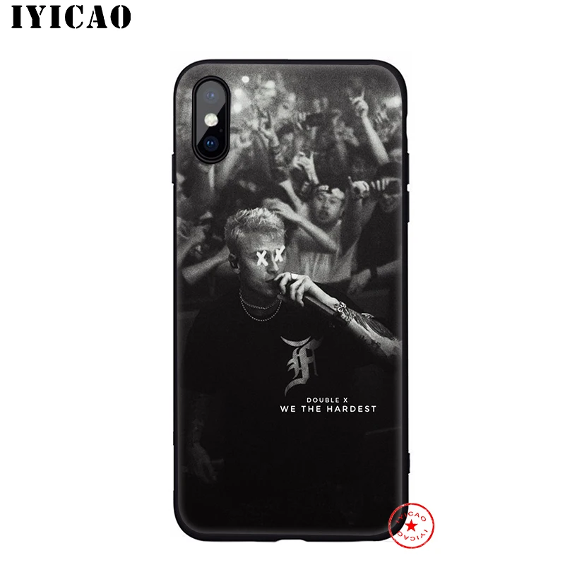 IYICAO машина пистолет Келли MGK мягкий чехол для телефона iPhone 11 Pro XR X XS Max 6 6S 7 8 Plus 5 5S SE силиконовый TPU 7 Plus - Цвет: 10