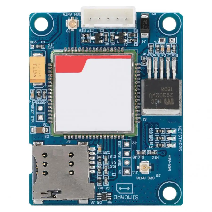 Новая UNV-SIM808 макетная плата GSM GPRS модуль позиционирования GPS без антенны версия