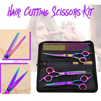 

6.0" Hair Scissors Hairdressing Scissors Thinning Shear Barber Scissors Hairdresser Haircut Razor Salon Hair Cutting Scissors