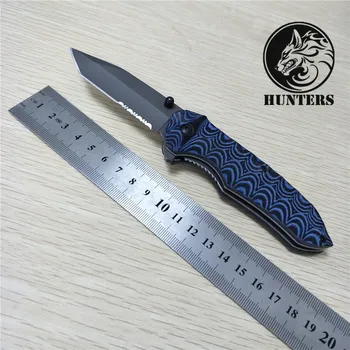 

Tactical 57HRC High Hardness 440C Blade Mikata Handle Folding Knives Outdoor Camping Survival Hunting Knife EDC Tool