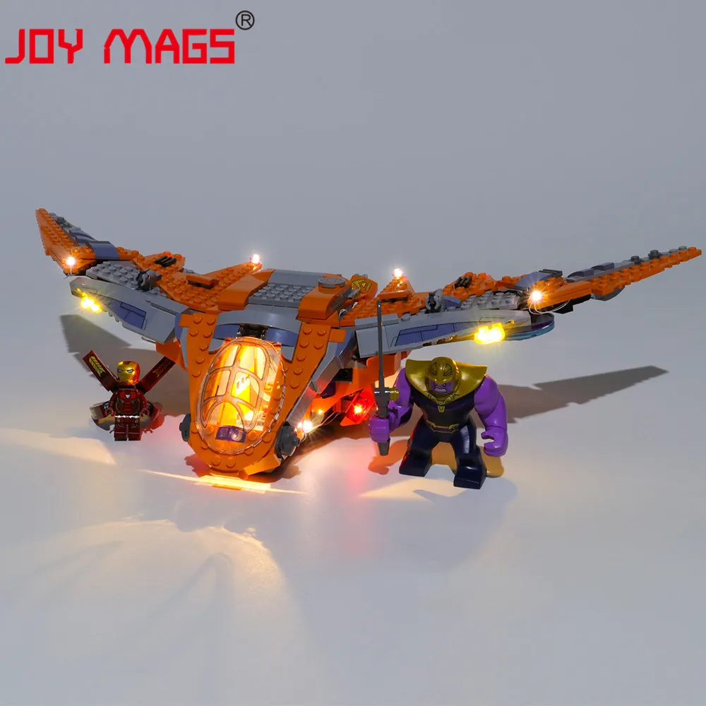 

JOY MAGS Only Led Light Kit For Thanos: Ultimate Battle Toys Lighting Set Compatible With 76107 (NOT Include Model)