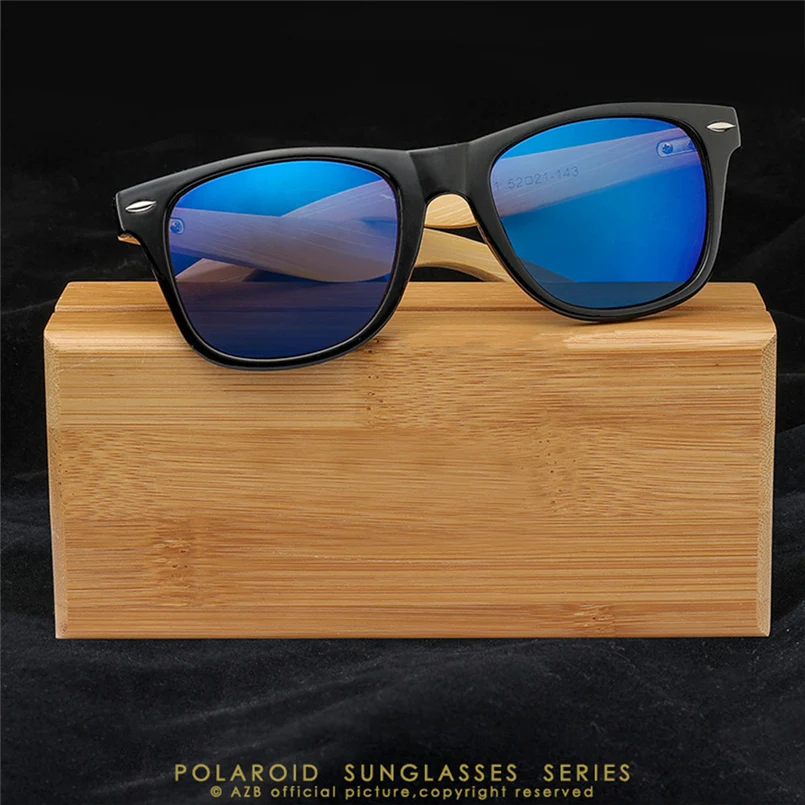 Sunglasses for men and women bamboo glasses polarized photochromic wooden retro sport sunglasses occhiali ciclismo 20J6 (70)