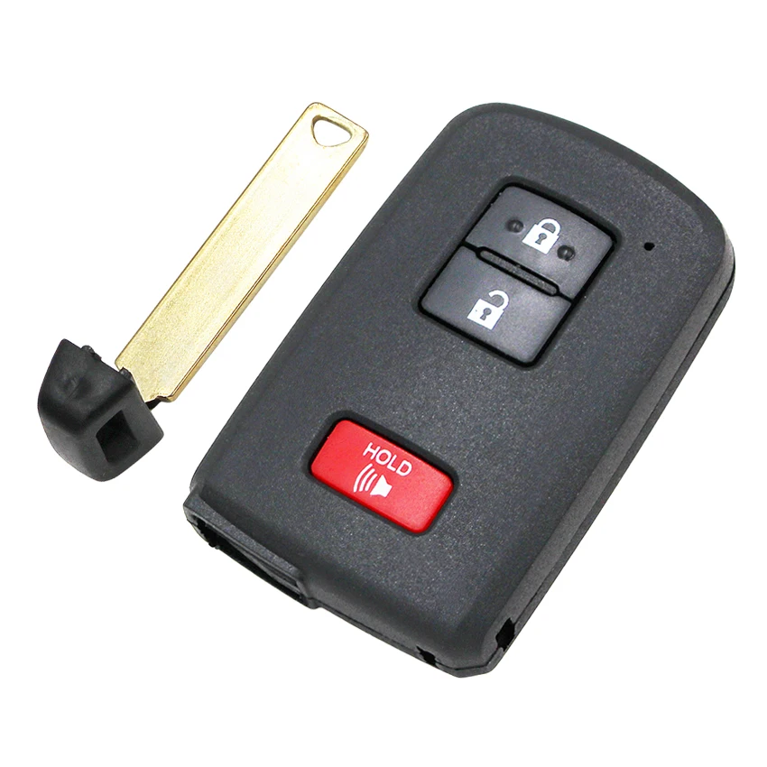 Новая замена Смарт дистанционные брелки для ключей в виде ракушки чехол Брелок 2/3/4 кнопки для Toyota Avalon Camry RAV4