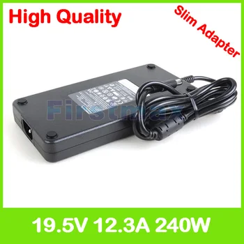 

Slim 19.5V 12.3A laptop AC adapter charger for Dell Alienware 18 R1 A18 M18x R3 15 R4 330-7843 331-3179 0U896K 0Y044M 330-3514