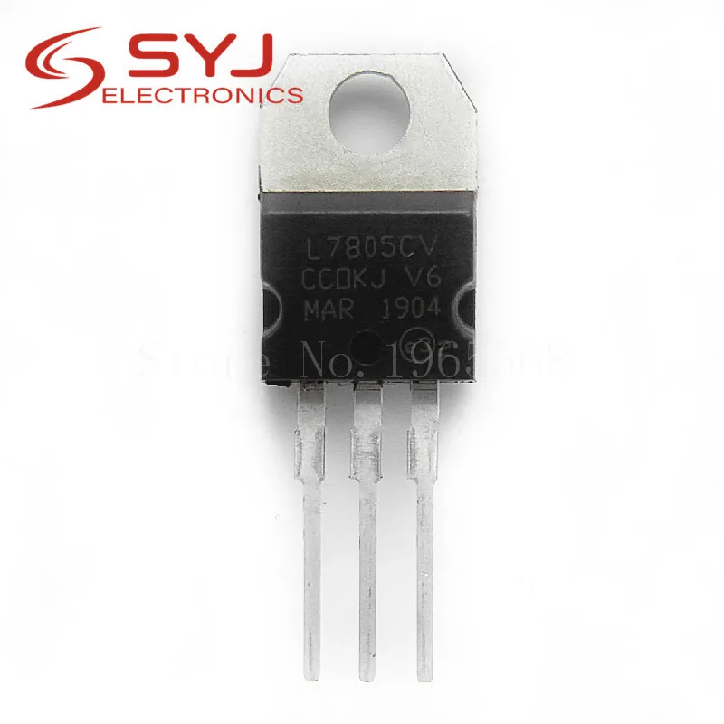 

10pcs/lot L7805CV L7805 7805 LM7805 KA7805 Voltage Regulator 5V TO-220 In Stock