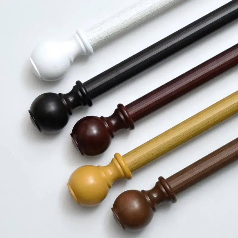 

Customizable Curtain Rod Rome Rod Single Pole Double Poles Curtain Track Manganese Steel Alloy Nanometer Sound Attenuation Thick