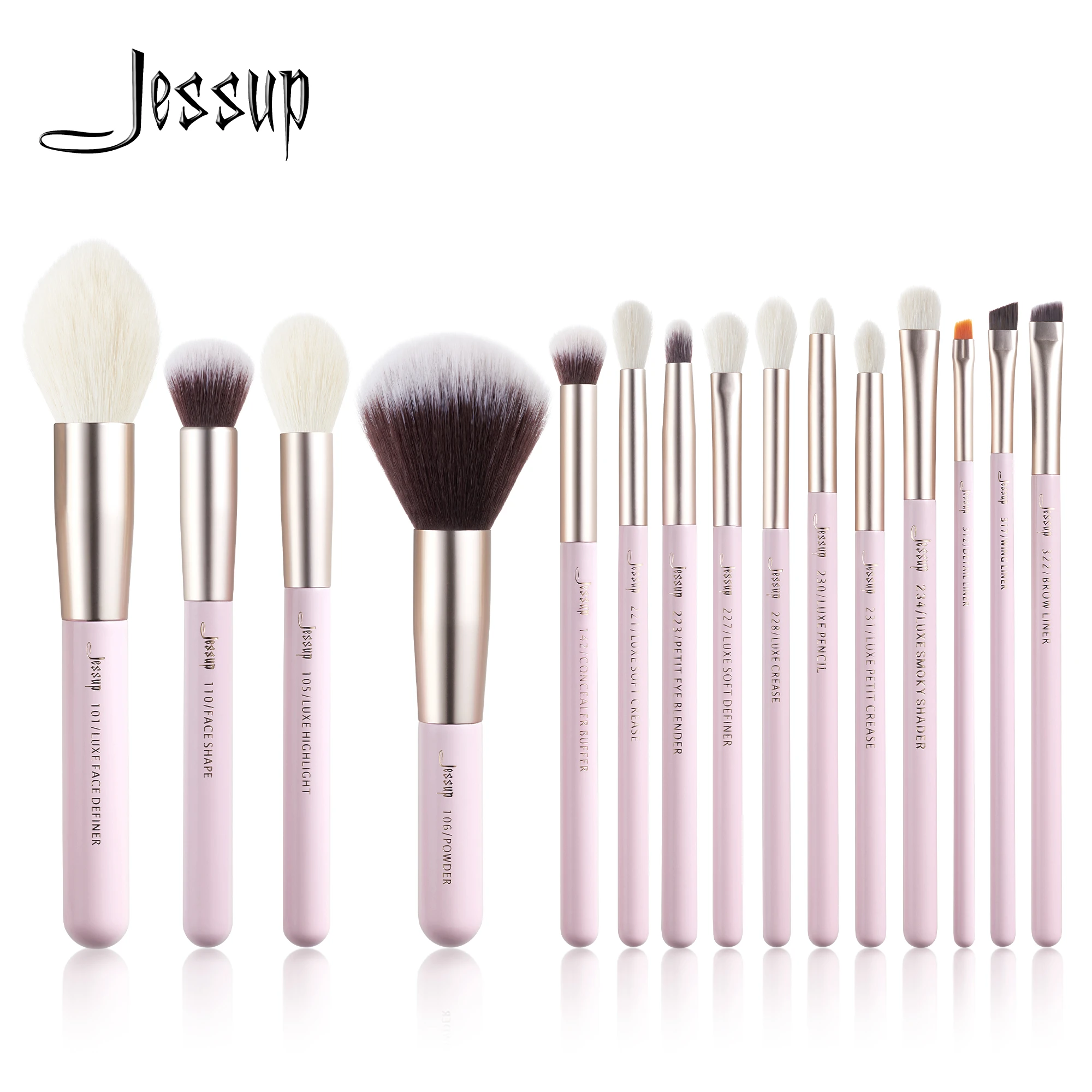 Jessup Makeup Brush Professional Makeup Brushes Set Foundation