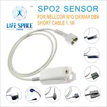 

ES-SA017-03 Factory Outlet Short Cable Adult Reusable Oxygen Spo2 Sensor For NELLCOR W/O OXIMAX DB9 patient monitor 1.1M
