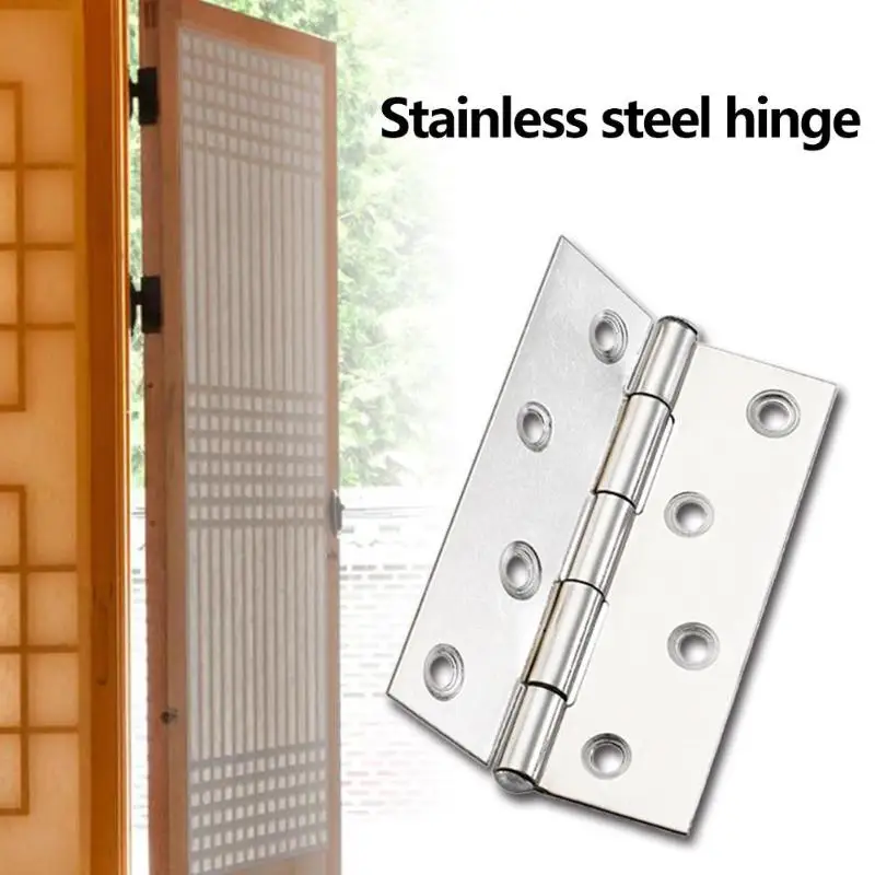 

10pcs 8 Holes Stainless Steel Hinges Connectors for Window Kitchen Cabinet