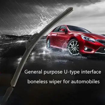 

Universal Wiper Boneless Wiper U-Shaped A-Grade Strip For 99 percent Model Car Wiper Boneless Universal Wiper Front Wiper Blade