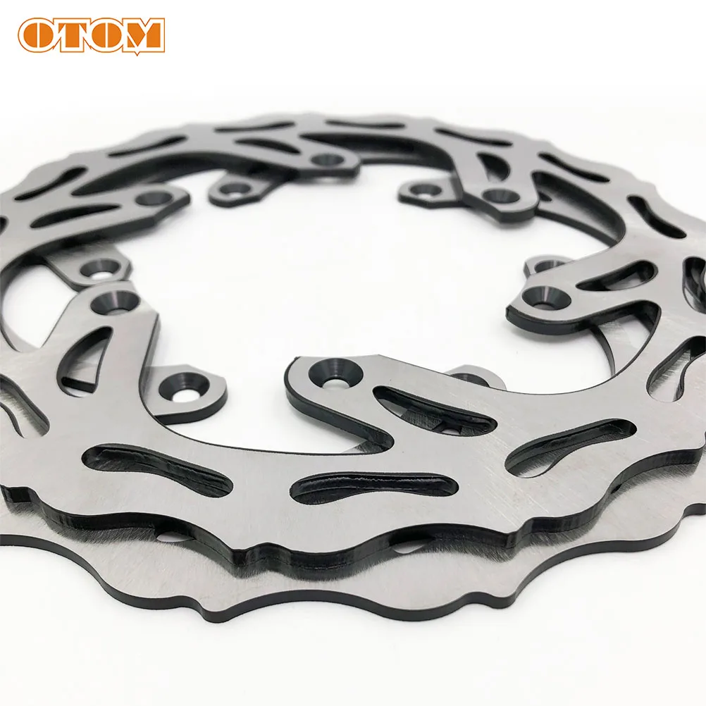 Motocross 250/245mm Front Rear Brake Disc 6 Holes Steel Rotors Set For YAMAHA YZ125 YZ250FX WR250F WR450F Motorcycle Accessories images - 6