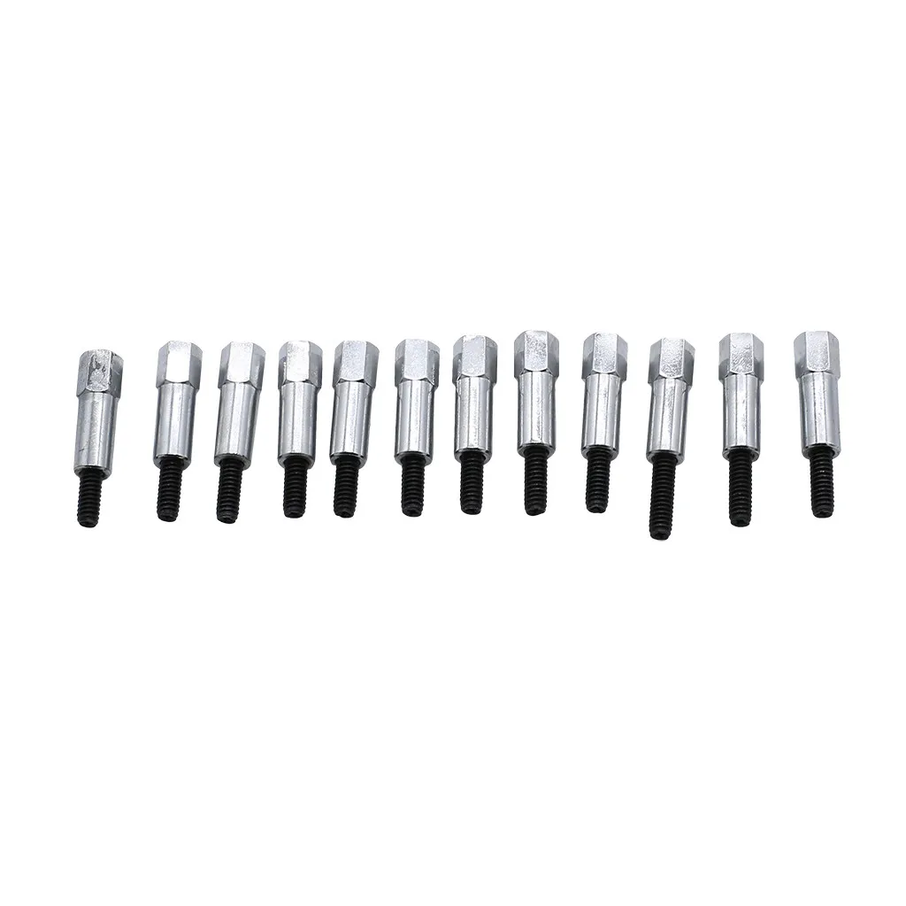 12-pcs хромированная крышка клапанной камеры болтов и гаек 289 302 351 W клапанной крышки болт клапан Кепки болтов и гаек для FORD 289302 351 W