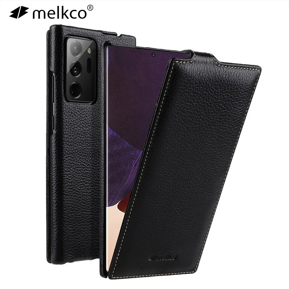 Чехол-книжка Melkco для Samsung Galaxy S20 Ultra S10 9 Note20 10 Plus кожаный | Мобильные телефоны и