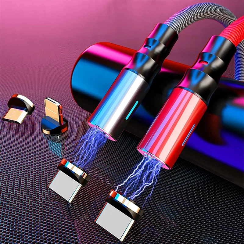1,2 M 3A Магнитный usb-кабель для быстрой зарядки данных для iPhone Xs Max Magnet charger Micro USB type C кабель для samsung S10 plus