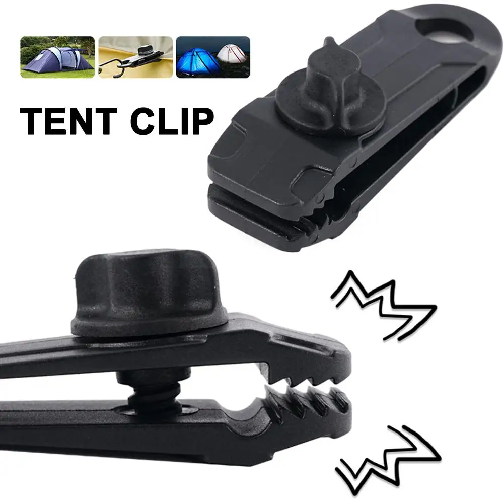 Tent Clip Adjustable Plastic Windproof Reusable Outdoor Camping Accessories Tarpaulin Clips Wholesale | Спорт и развлечения