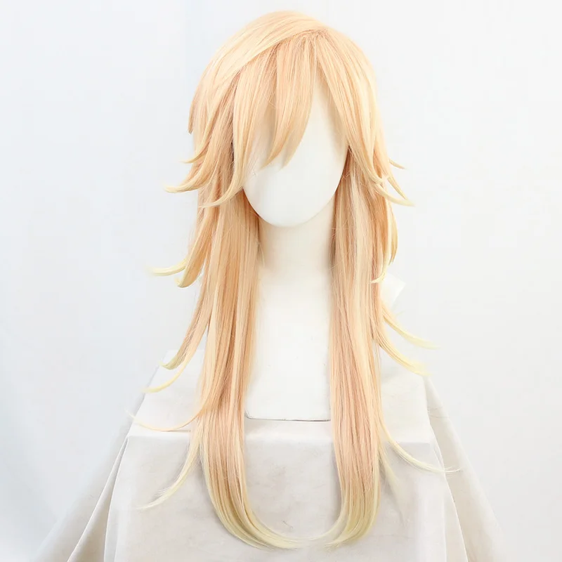 Douma аниме Demon Slayer Kimetsu No Yaiba термостойкие синтетические волосы косплей парик Хэллоуин волос+ Бесплатный парик колпачок