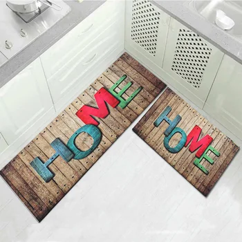 

Kitchen Mat Anti-slip Modern Area Rugs Living Room Balcony Bathroom Printed Carpet Floor Mat Doormat Hallway Geometric Bath Mat