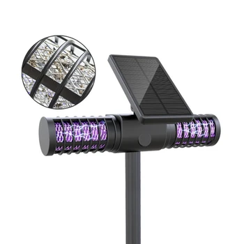 

Mosquito Repellent Light Outdoor Solar Powered Pest Flies Insect Lamp Garden Ground Insert UD88