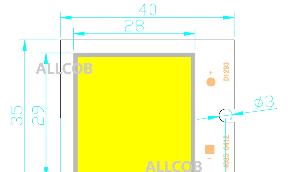 Микс DC 12 В led cob лампа Светодиодная панель круглый cob для DIY авто лампы cob светодиодные полосы чип источник