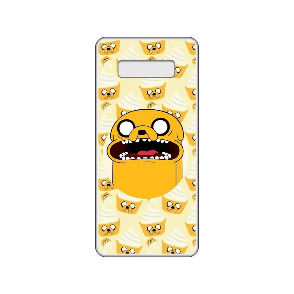 Прозрачный чехол для телефона Adventure Time с Финном и Джейком SamSung Galaxy S 7 8 9 10 11 20 a 20e 50 51