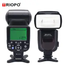 Triopo TR-586EX беспроводной режим ttl Speedlite Speedlight для Canon 5D Nikon D750 D800 D3200 D7100 DSLR камера как YONGNUO YN-568EX