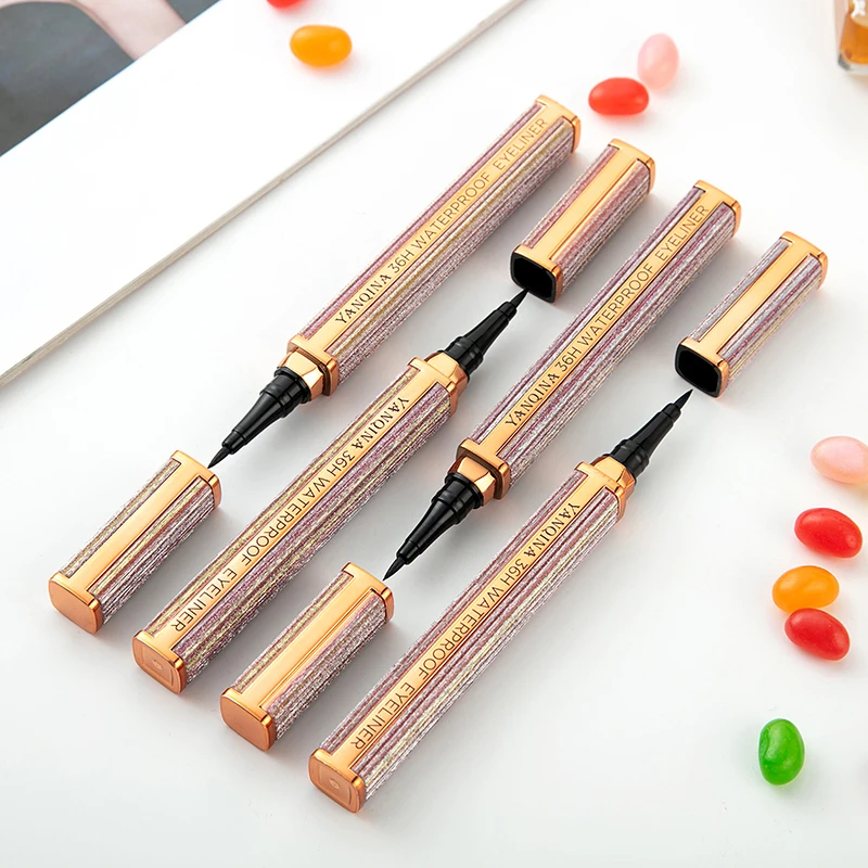 New fashion hot selling star eyeliner cool black eyeliner durable waterproof not blooming eyeliner