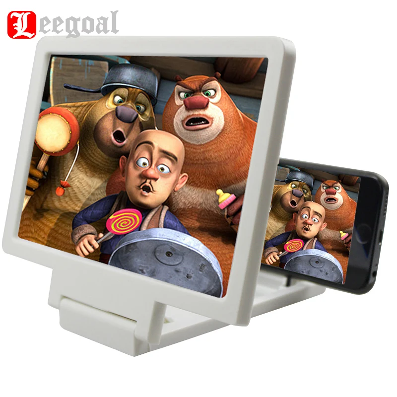 Супер дешевый 3D экран усилитель складной для мобильных телефонов увеличительное