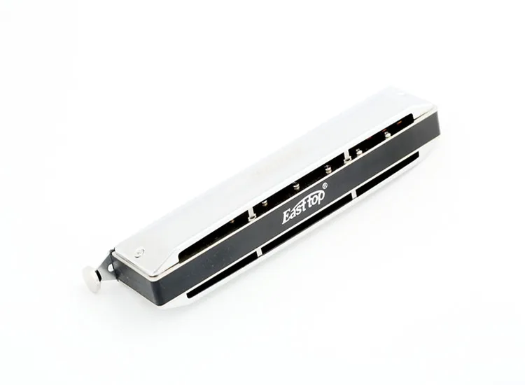 EASTTOP T1664 Хроматическая губная гармоника ABS гребень, 16 отверстий 64 тонов Хроматическая