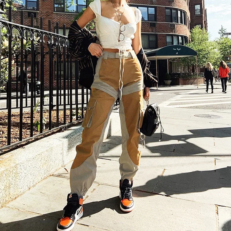 

Summer 2019 New Women's Wear Colour Coloured High-waist and Foot-binding Workwear Leisure Pants
