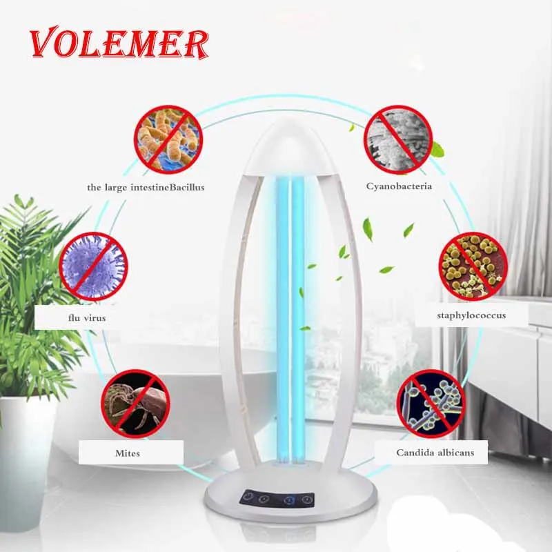 

220V Ultraviolet UV Sterilizing Lamp Household Disinfection Light UVC Germicidal Lamp Tube For Killing Coronary Virus Sterilizer