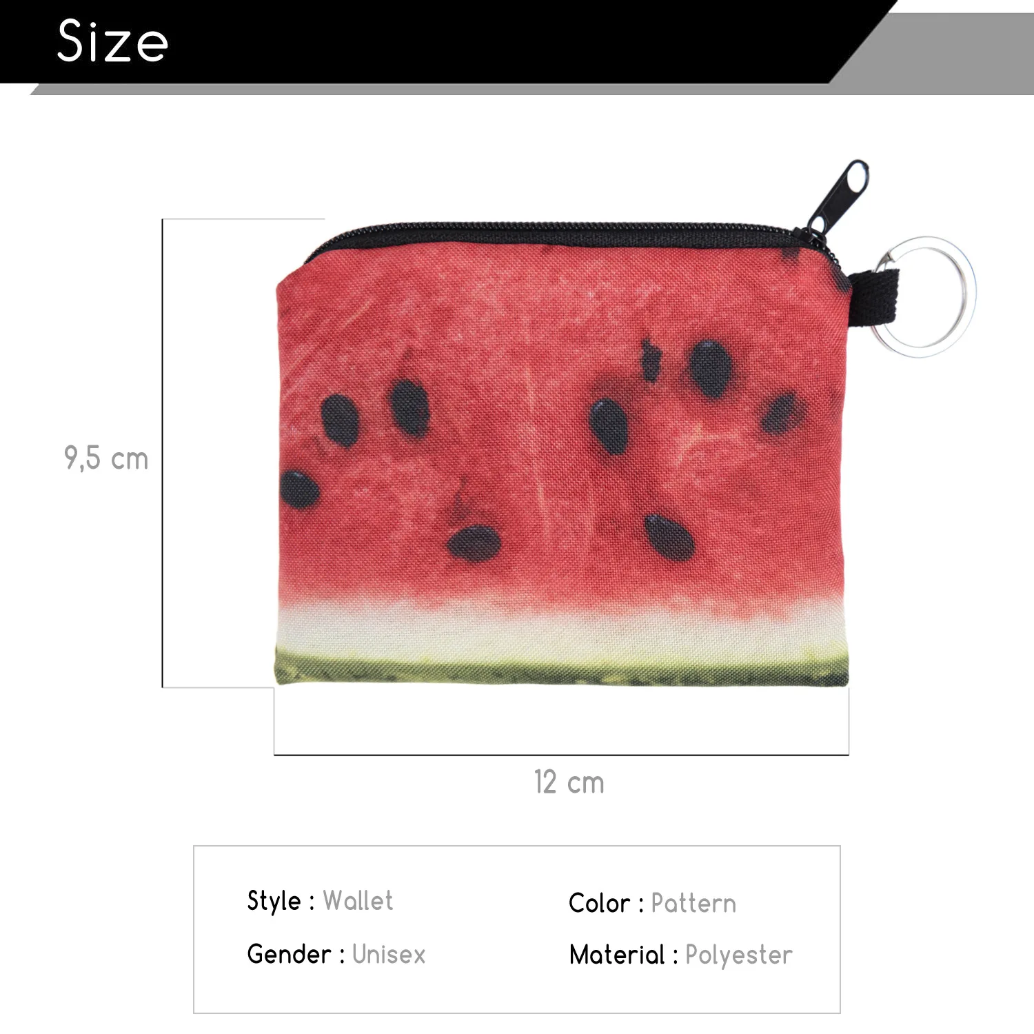 Zohra стиль AliExpress горячие продажи 3D печатных монет карман многофункциональный ключ бумажник для монет бумажник