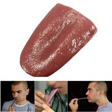 Горячая ужасов Смешные магические трюки весь человек ложное моделирование язык декомпрессионная игрушка розыгрыш на Хэллоуин дропшиппинг