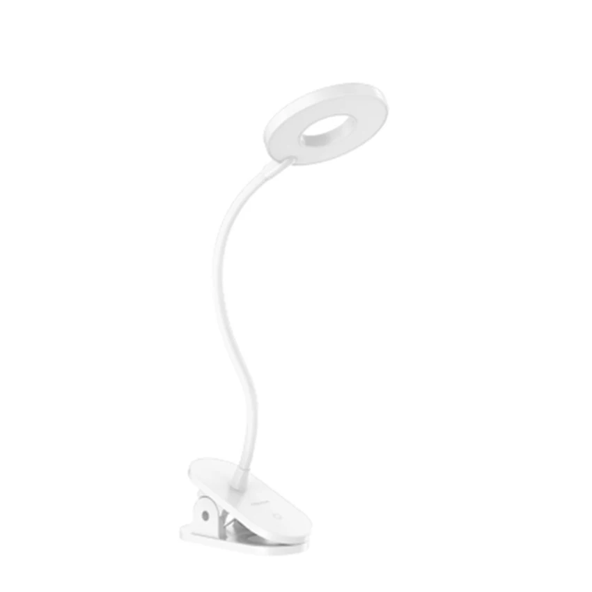 Светодиодная настольная лампа Xiaomi Yeelight с зажимом ночник Перезаряжаемый USB 5 Вт 360