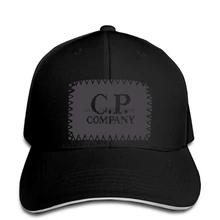 Черная бейсболка с логотипом CP Company