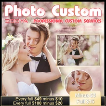 Zooya 5D Diy фото на заказ Алмазная картина полная Aquare/круглая 5D Diy картина Стразы Алмазная вышивка 3D вышивка крестиком