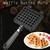 Non-Stick Waffles Maker Machine Kitchen Waffle Baking Mold Gas Pan Bubble Egg Cake Oven Breakfast Machine Cake Maker 1