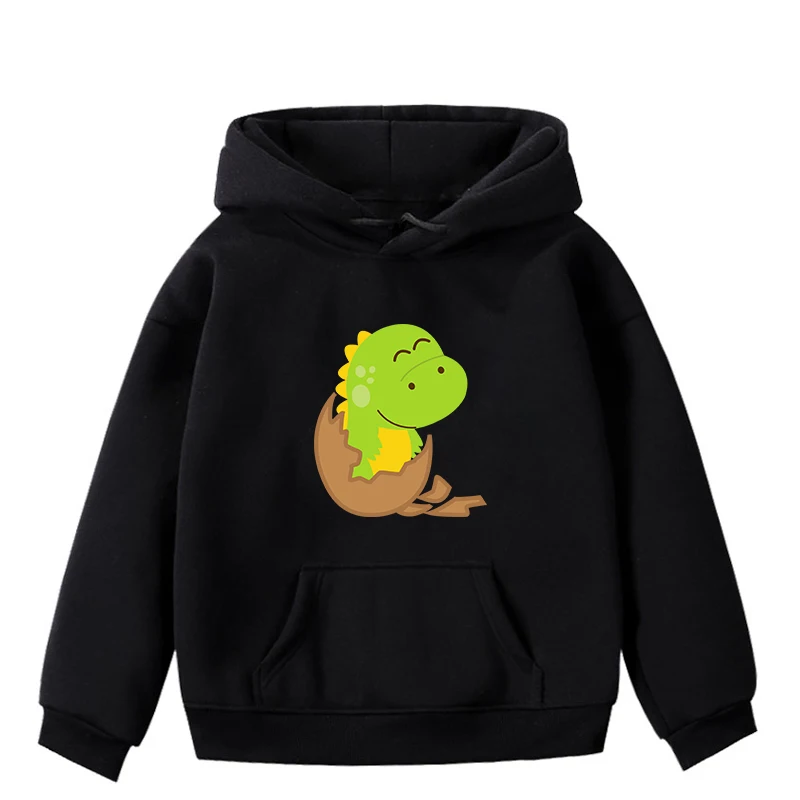 Children Clothes Spring Autumn Baby Boys Girls Cotton Dinosaur Hooded Sweatshirt Children Kids Casual Sportswear Infant Clothing - Цвет: Hoodies 3