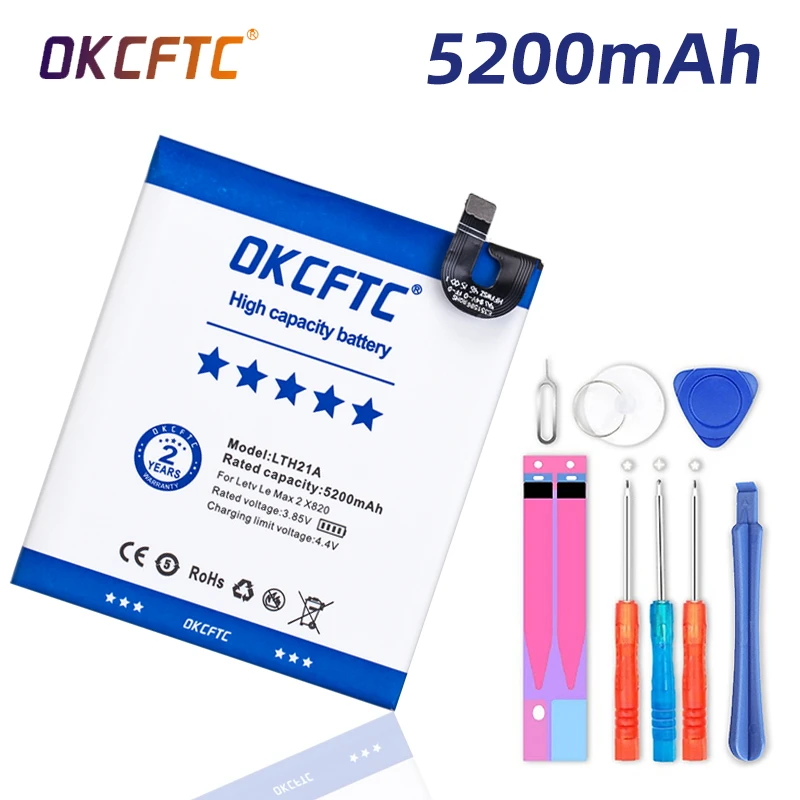 3 85 V LTH21A 5200mAh для Letv LeEco LeMax2 X822 X829 Le Phone MAX 2/5.7 дюймов/X821 X820 | Мобильные телефоны и