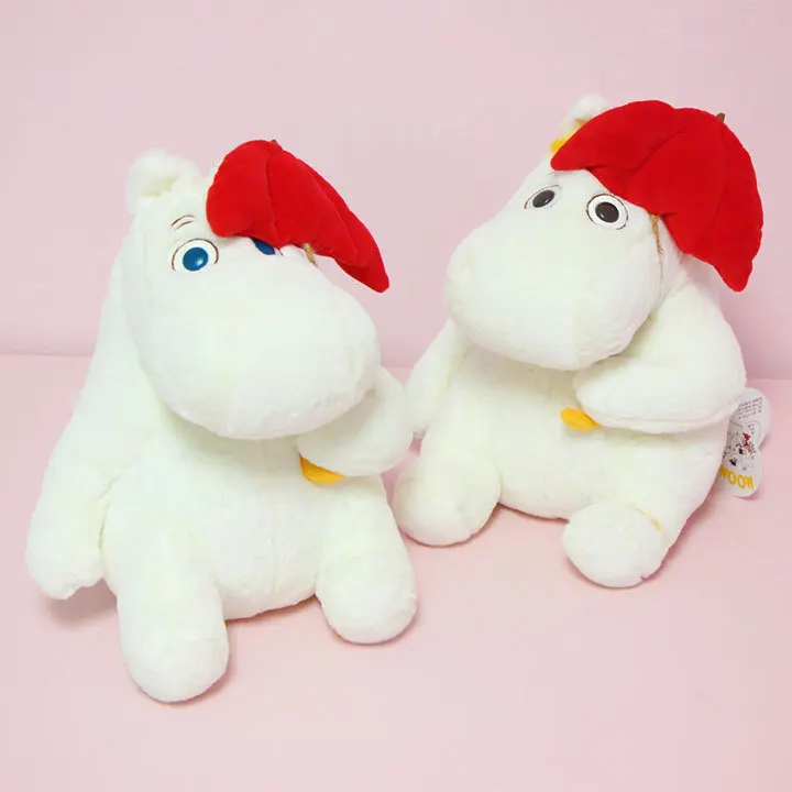 30 см пары Moomin and Snork maiden плюшевая игрушка мягкая игрушка кукла куклы Животные куклы, детский подарок Рождество