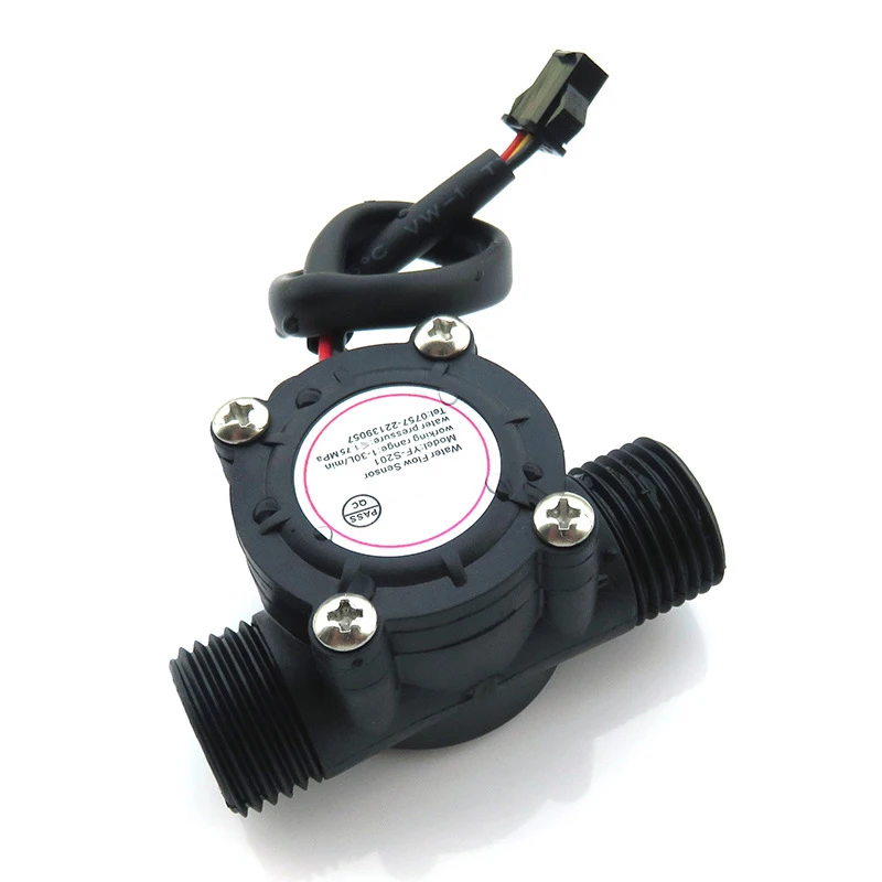1/2" 3/4" 1" 1-1/4" 2" DC 5-18V Water Flow Sensor water flow sensor