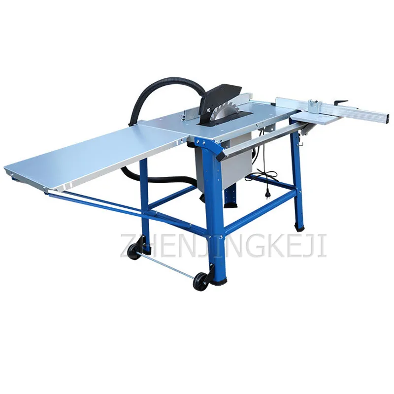 

Circular Sawing Machine Cutting Saw Table Saw With Mobile Table 220V/2200W Woodworking Machinery Equipment Dust-free Work Tools