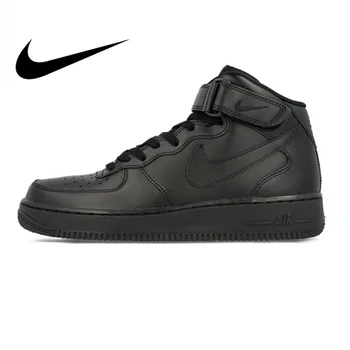 

Nike Air Force 1 AF1 Original Official Breathable Men's Skateboarding Shoes Sports Sneakers Classique High Flat Breathable