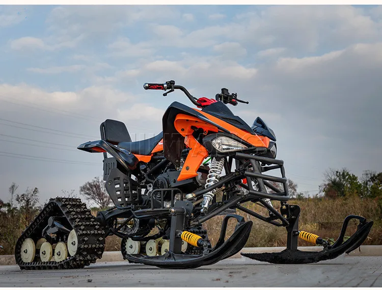 New Snow Buggy Sled Board Kart Snowmobile Tracked offroad ATV All