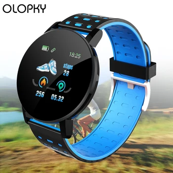 

119Plus Bluetooth Smart Watch Men Women Blood Pressure Smartwatch Sport Tracker Waterproof Fitness Bracelet For Android iOS