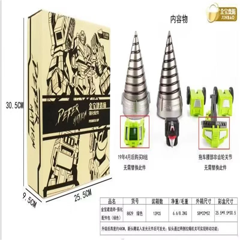 Трансформация jinbao Devastator комплект для модернизации фигуры игрушки