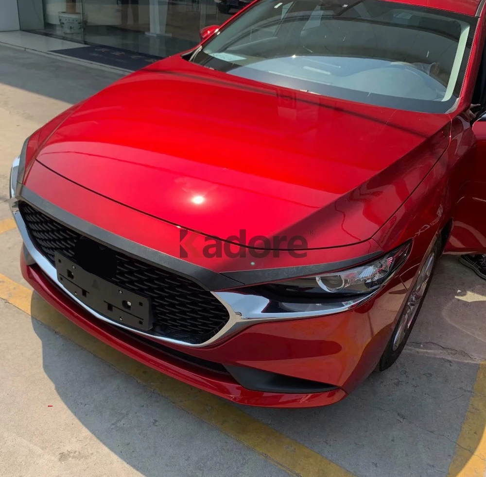 Для Mazda 3 M3 Axela Хром передний капот решетка гриль губы крышка отделка бар литье гарнир автомобиля стиль